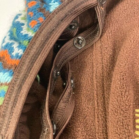 Mini Cue Baby Cover Sweater Multicolor Use With Strollers Carrier Removable Hood - Picture 3 of 10